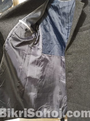 Mens longcoat blazer cut